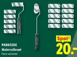 Lidl Parkside Malerrullesæt tilbud