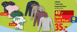 Lidl Lupilu T-shirt eller langærmet bluse tilbud