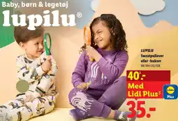 Lidl Lupilu Sweatpullover eller -bukser tilbud