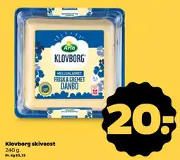 Netto Klovborg skiveost tilbud