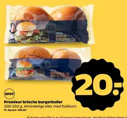 Netto Premieur brioche burgerboller tilbud