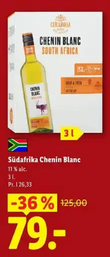 Lidl Cimarosa Chenin Blanc tilbud