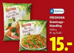 Lidl Freshona Grøntsagsblanding tilbud