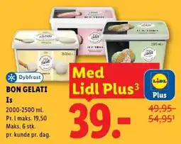 Lidl Bon Gelati Is tilbud