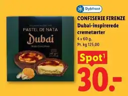 Lidl Confiserie Firenze Dubai-inspirerede cremetærter tilbud