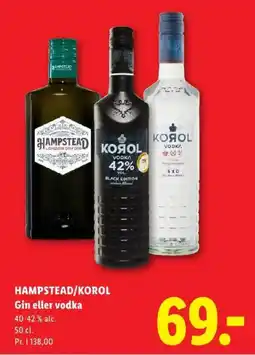 Lidl Hampstead/Korol tilbud