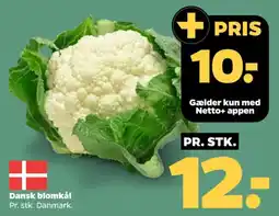 Netto Blomkål tilbud