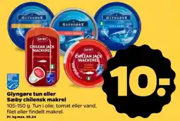 Netto Glyngøre tun eller Sæby chilensk makrel tilbud