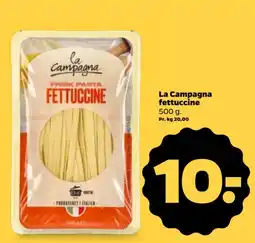 Netto La Campagna fettuccine tilbud