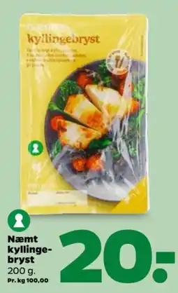 Netto Næmt kyllingebryst tilbud
