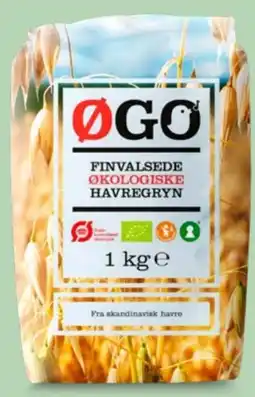 Netto ØGO finvalset økologiske havregryn tilbud