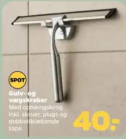 Netto Spot gulv- og vægskraber tilbud