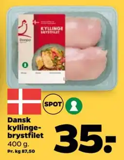 Netto Danpa kyllinge-brystfilet tilbud