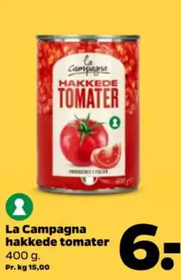 Netto La Campagna hakkede tomater tilbud
