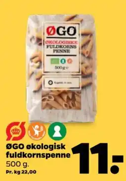 Netto ØGO økologisk fuldkornspenne tilbud