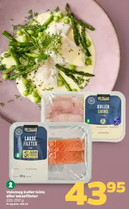 Netto Velsmag kuller loins eller laksefileter tilbud
