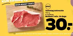 Netto Spot Velsmag entrecote tilbud