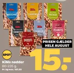 Netto Kims nødder tilbud