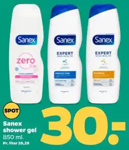 Netto Sanex shower gel tilbud