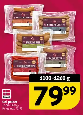 Gøl pølser