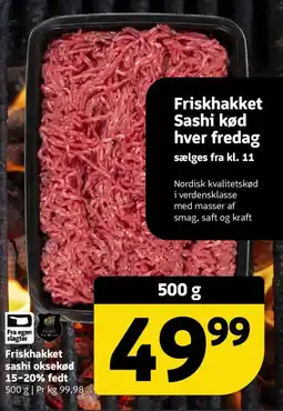 Løvbjerg Sashi kød tilbud