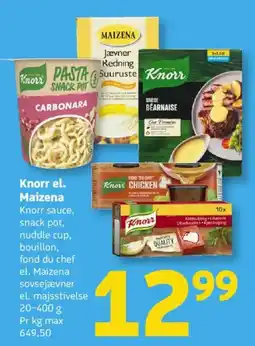 Løvbjerg Knorr el. Maizena tilbud
