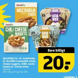 Løvbjerg Goodlife chili cheese nuggets tilbud