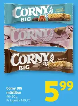 Løvbjerg Corny BIG müslibar tilbud