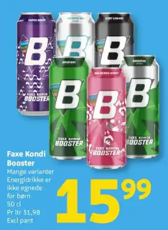 Faxe Kondi Booster