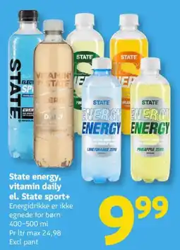 Løvbjerg State energy vitamin daily tilbud