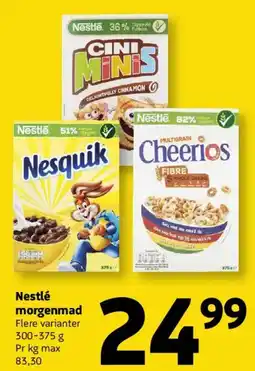 Løvbjerg Nestlé morgenmad tilbud
