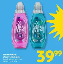Løvbjerg Biotex Wonder Wash vaskemiddel tilbud