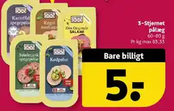 Løvbjerg 3-stjernet pålæg tilbud