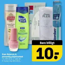 Løvbjerg Grøn Balance el. personlig plejemarked tilbud