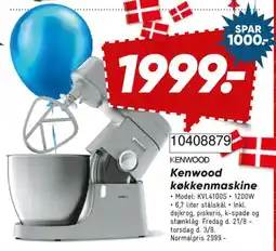 Bilka Kenwood køkkenmaskine tilbud