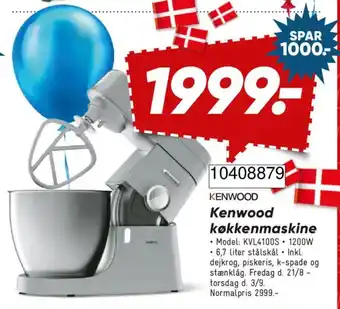 Kenwood køkkenmaskine
