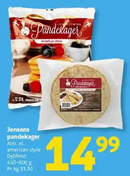 Løvbjerg Jensens pandekager american style tilbud