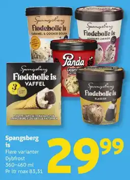 Løvbjerg Spangsberg Flødebolle is tilbud