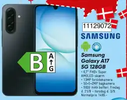 Bilka Samsung Galaxy A17 5G 128GB tilbud