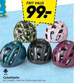 Bilka SCO Cykelhjelm tilbud