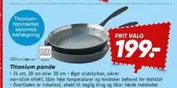 Bilka Titanium pande tilbud