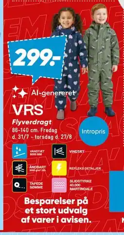 Bilka VRS Flyverdragt tilbud