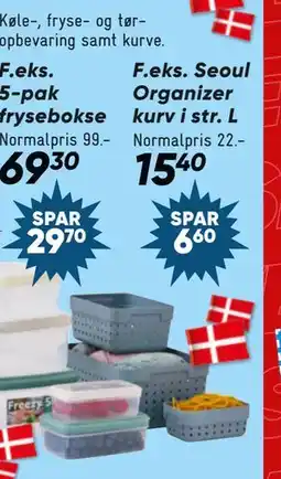 Bilka Seoul Organizer kurv i str. L tilbud