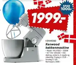 Bilka Kenwood køkkenmaskine tilbud