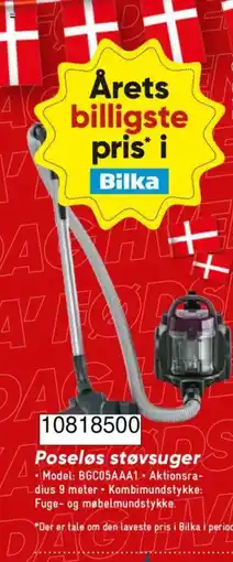 Bilka Poseløs støvsuger tilbud