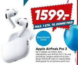 Bilka Apple AirPods Pro 3 tilbud