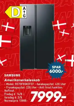 Bilka Samsung Amerikanerkøleskab tilbud