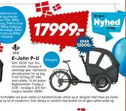 Bilka E-John 9-U tilbud