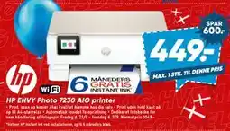 Bilka HP ENVY Photo 7230 AIO printer tilbud