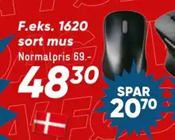 Bilka 1620 sort mus tilbud